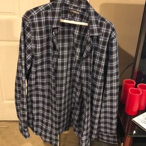 express modern fit button down